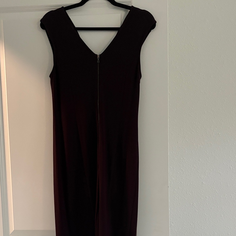 Ann Taylor Chic Burgundy Dress - Picture 4 of 6